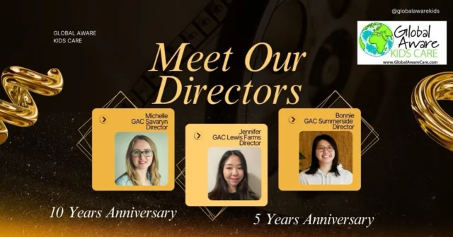 We are overflowing with gratitude as we celebrate three truly wonderful daycare directors who have committed 10 and 5 amazing years with Global Aware 🤍

These three incredible women have grown alongside us, learning, leading, laughing, and creating countless beautiful memories over the years. We’ve watched you grow not only as professionals, but as people, and yes… we’re all getting a little older together 😉💫

Your dedication, passion, and leadership have shaped our community and touched the lives of so many children and families. We are beyond honoured and grateful to have the best directors in town, and we truly couldn’t imagine this journey without you.

Thank you for everything you do, for believing in our vision, and for walking this path with us. We are so excited to dream big together, challenge ourselves, and step into a new and even better version of us in 2026 🚀✨

To our three lovely ladies. We appreciate you more than words can express 💐💖

#best #teacher #educator #edmonton #childcare