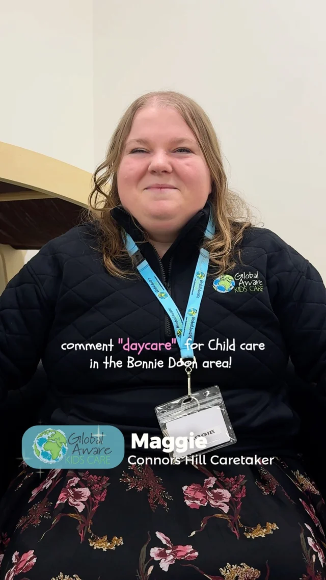 Meet Maggie, one of our dedicated caregivers at our Connors Hill location.
She knows that what matters most to parents is trust, and that starts with creating a safe, caring, and supportive environment for every child.
That’s exactly what she brings every single day.
👶 Ages 12 months to 5 years
📍 Bonnie Doon area, Edmonton
👉 Book a tour and come meet Maggie
📞 780-807-4030